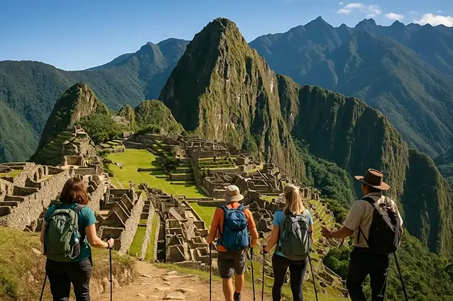 Camino Inca 4 días a Machu Picchu Puerta del Sol con tiendas de campaña