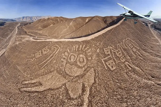 Fliegen Sie vom Flughafen Pisco über die Linien Nazca und Palpa